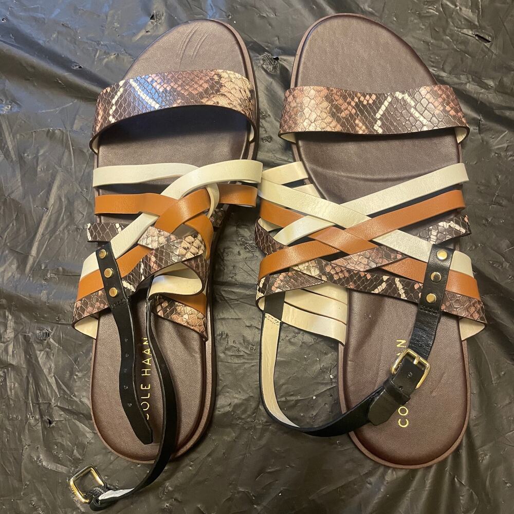 NWOB Cole Haan Francie Sandals - Women Size 7B - Multicolored